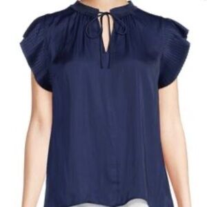 Navy Blue Women's Top by Catherine Malandrino